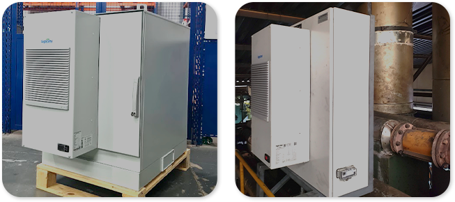 Refrigerador para componentes eletrônicos Indoor