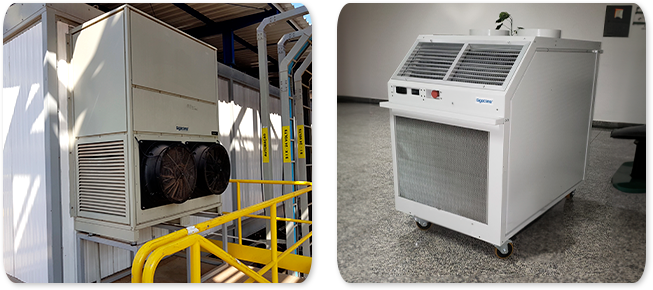 Refrigerador de precisão para componentes eletrônicos
